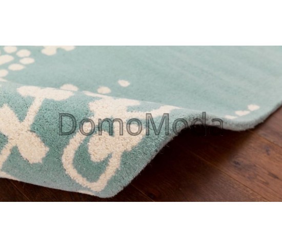 Шерстяний килим Matrix MAX 05 Guild Blue Купити в інтернет магазині ДомоМода фото 3 Шерстяний килим Matrix MAX 05 Guild Blue - Висока якість за найкращою ціною в Україні зображення 3.